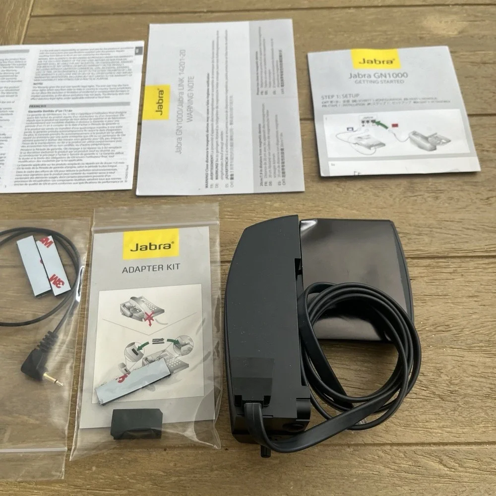 NEW OPEN BOX JABRA GN1000 REMOTE HANDSET LIFTER FOR DESK PHONES P/N 01-0369